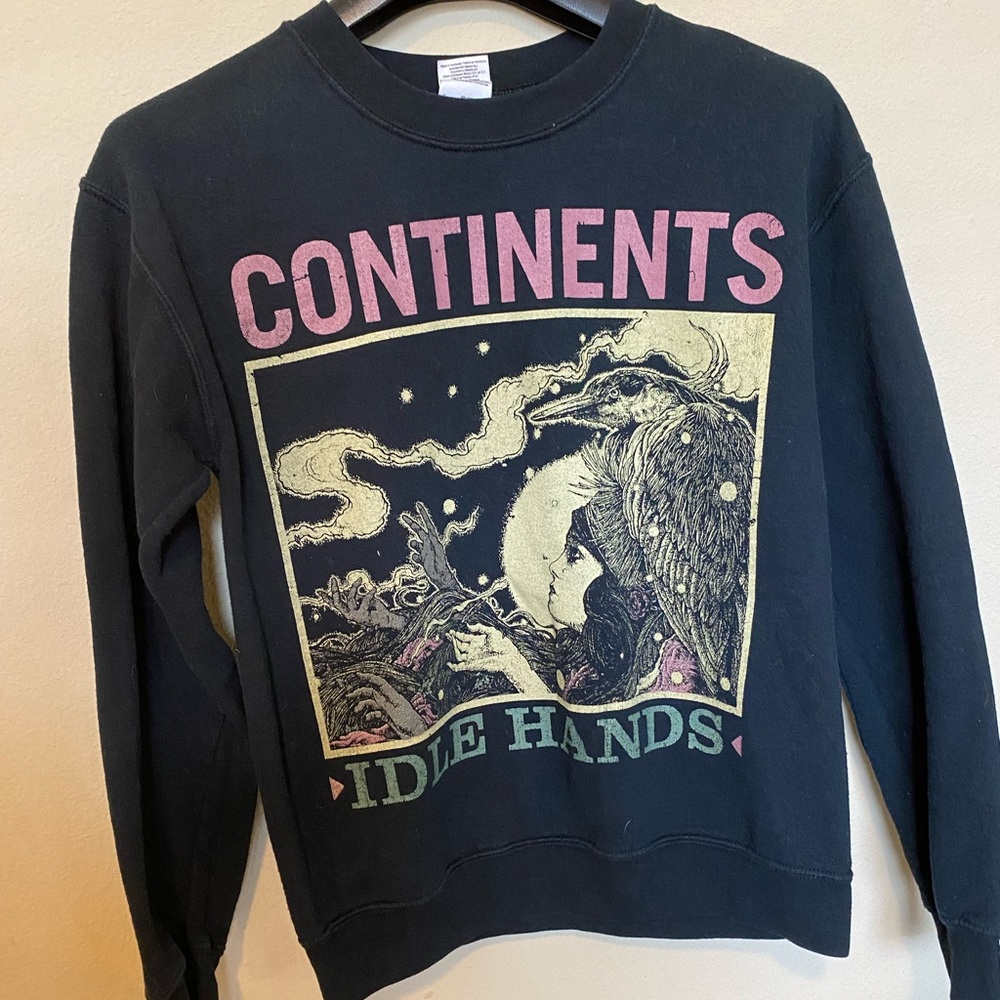 Continents Idle Hands Crewneck Sweatshirt